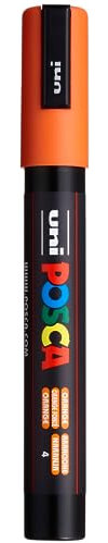 POSCA 182514 - POSCA Marker mit mittelfeiner Rundspitze - orange