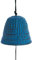 Iwachu Feng Shui Furin, Japanisches Gusseisen, Blau, 4,5 cm