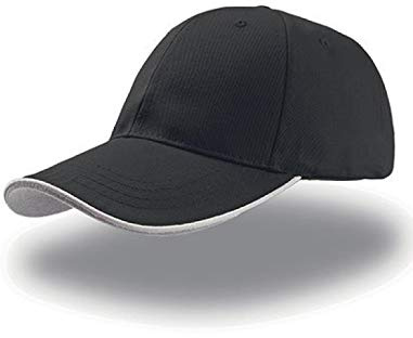 Atlantis Zoom Piping Sandwich Cap, One Size, Light Blue