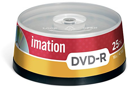 Imation Cakebox DVD-R 4.7GB/120Min/16x (25 Disc)