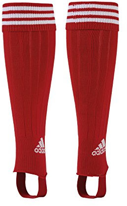 Adidas Stutzenstrümpfe für Jungen, Jungen, 067145, red - red / white, FR 38-40 (Taille fabricant 37-39)