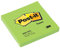 Post-It Notes, Neongrün, 76 mm x 76 mm, 100 Blatt/Block, 6 Blöcke - Für Notizen, To-Do-Listen & Erinnerungen