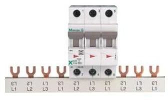 Eaton 270339 Phasenschiene, 1PH, 10qmm, Gabel, 1M