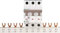 Eaton 270339 Phasenschiene, 1PH, 10qmm, Gabel, 1M