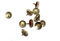 dalipo 31026 - Heftzwecken/Reißzwecken, 120 Stück, Gold