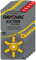 RAYOVAC Hörgeräte-Batterien 10 Extra Advanced 1,45V 105 mAh, 5X 6er Sparpack