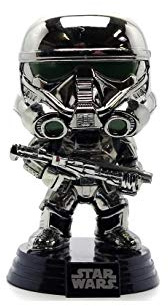 Funko POP! 10465 Star Wars Rogue One Imperial Death Trooper Chrome Bobble Toy
