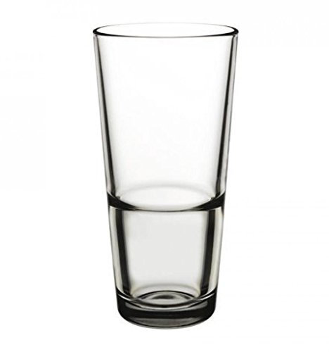 Pasabahce 52112 Grande S Longdrinkglas 372 cc stapelbar, 12 Stück