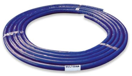 Tube multi-dian système multicouche isolé bleu rouleau 10 mt – 16 x 2