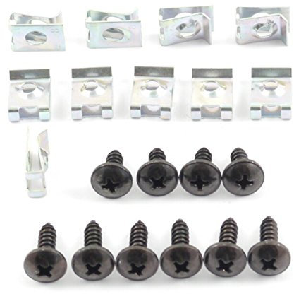 Tech-Parts-Koeln Set Verkleidungsschrauben + Clipse für Yamaha Aerox Bws Mbk Nitro - Neu - 20 Teile