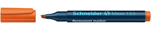 Schneider Schreibgeräte Permanentmarker Maxx 133, 1+4 mm, orange