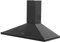 Rangemaster LEIHDC110BB E Rated Chimney Cooker Hood - Black / Brass
