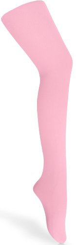 Merry Style Calze a Rete Fine per Ragazze Calze per Bambini Abbigliamento per Balletto Microfibra 60 DEN WLSS001 (Rosa, 152-158)