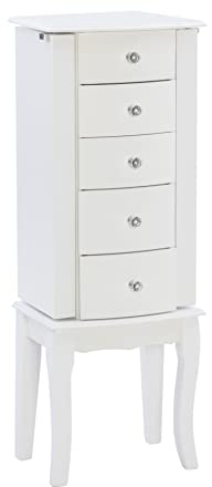 Weiß Schmuck Kleiderschrank