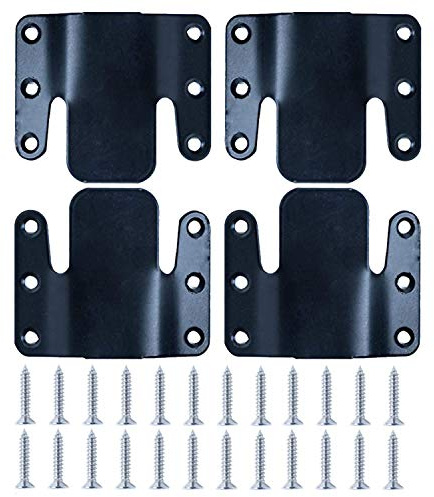 LazyMe Sectional Couch Connectors with Hardware, 2 Sets 4 Pieces