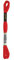Anchor - Filo da ricamo a sei fili, 8 m, colore: Rosso
