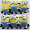 Joy Toy 90530 - Minions Velboa Plüsch 28 cm - 6 Verschiedene Charaktere
