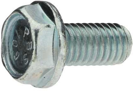 Reidl Sechskantschrauben mit Flansch 6 x 20 mm DIN 6921 10.9 galv. verzinkt farblos 100 Stück