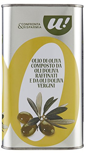 U! Confronta & Risparmia Olio Oliva Composto da Oli di Oliva Raffinati e Vergini, 1L
