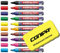 Edding 250 Whiteboard Marker mit Rundspitze, 1,5 - 3mm, geruchsarme Tinte (10 Farben sortiert + gelber Löscher)
