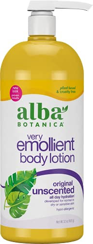 Alba Botanica Very Emollient Body Lotion Unscented 32 fl.oz