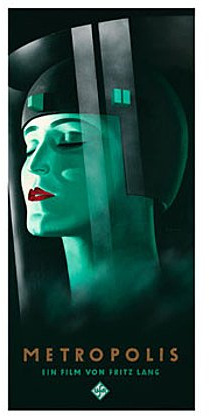 Werner Graul Metropolis Poster Kunstdruck