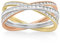 Carissima Gold Damen-Ring Gold 9 Karat (375) Tricolor Zirkonia 52 (16.6)
