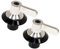 echte SMEG Ofen Kontrollknopf Herd Hitze-schalter (2 stück Knobs)