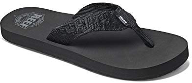 Reef Smoothy, Herren Zehentrenner, Schwarz (Black Bla), 47 EU (13 UK)