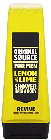 Source originale Mens citron et citron vert Revive Gel Douche 250ml