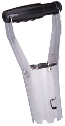 Edward Tools Bulb Planter - Bend Free Tool for Planting Bulbs - Automatic Soil Release for Digging/refilling Hole - Depth Marker for More consistent Planting Tulips, Daffodils, Dahlias