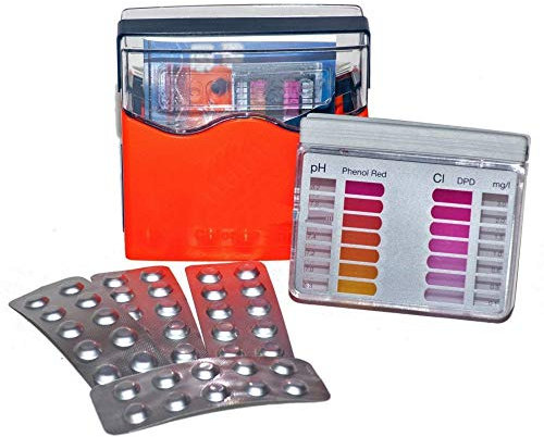 Lovibond - Swimming Pool Water Test Kit | Measures Chlorine & pH | Easy to Use | Rapid Dissolving DPD No. 1 & Phenol Red Tablets | Robust Case Included