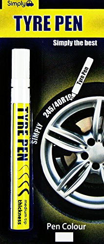 Quality Branded White Car Tyre Tire Metal Paint Pen Marker