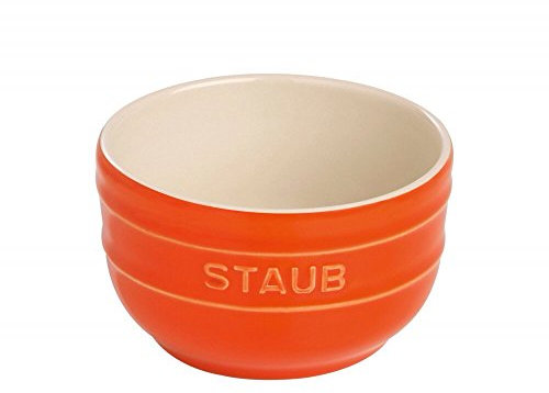 RAMEQUIN S/2 8 CM ORANJE CERA IC BY STAUB 40511-138 (3)