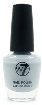 W7 Cosmetics Nail Polish Number 144, Powder Grey 15 ml
