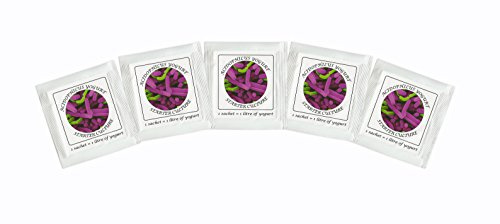 Acidophilus Yogurt Starter - Pack of 5 Freeze - Dried Starter for Authentic Plain Acidophilus Yogurt (5 sachets)