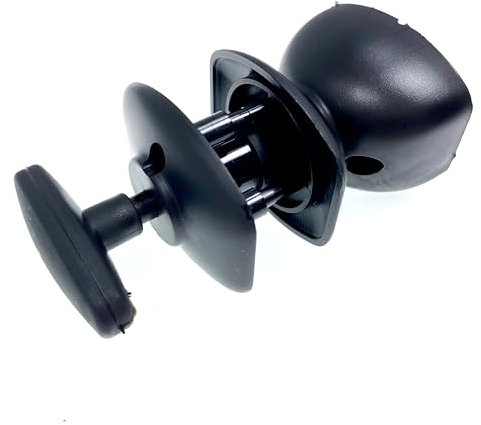 W4 00039 Quick Release Barrel Door Retainer, Black