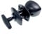 W4 00039 Quick Release Barrel Door Retainer, Black