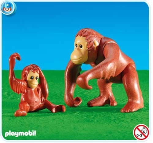 PLAYMOBIL® 6200 Orang Utan mit Baby (Folienverpackung)