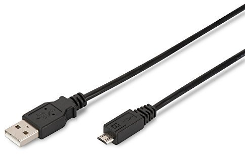 Ewent cable USB 2.0 A M > Micro B M 0.5 m