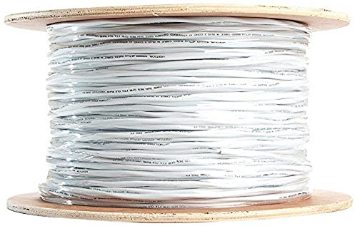 Merriway BH01493 Speaker Cable 0.2 x 42 Strand White (20 Metres) -1 Pcs