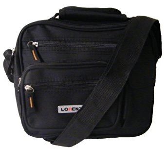 Lorenz Unisex Tasche 2578 in Schwarz