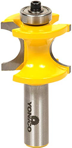 Yonico 13117 3/4-Inch Bead Bullnose Router Bit 1/2-Inch Shank