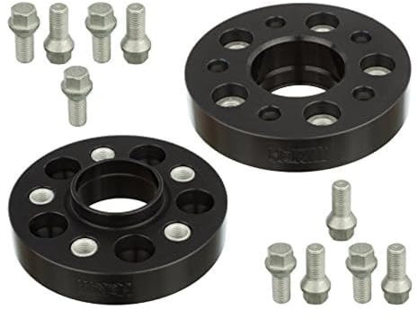 H&R DRA-System Spürverbreiterungsatz 44mm pro Achse - Lochkreis 5x112 - Mittenzentrierung 57,1mm - System M14x1,5 - kompatibel mit Skoda/Volkswagen/Cupra - Schwarz