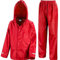Rainsuit Shop Kids Waterproof Jacket and Trouser Suit Set Boys or Girls Red