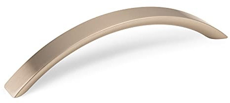 SO-TECH® Möbelgriff Möbelgriffe HE01 Edelstahloptik BA 128 mm Griff Griffe Bügelgriff Bügelgriffe