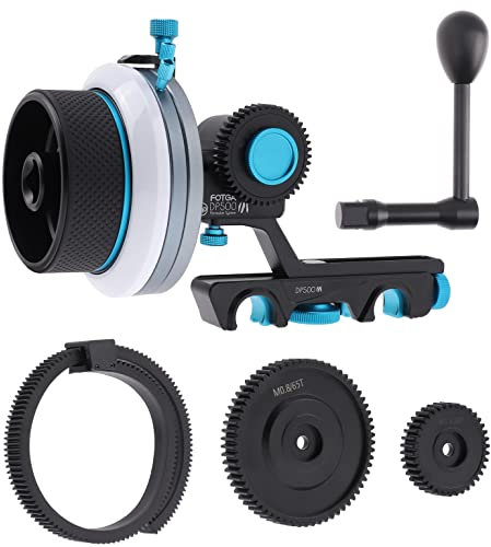 Fotga Actualizado DP500 Mark III Liberación Rápida Dampen Sigue el Foco A/B Parada Dura para 15mm Varillas Rig Ajuste para Todos DSLR Video Cameras Como Blackmagic BMCC BMPCC Canon 5D MarkII MarkIII 5DIV Sony A7R A7RII A7 A7II A7S A7SII Panasoic GH3 GH4 Nikon D500 BMPC URSA URSA mini