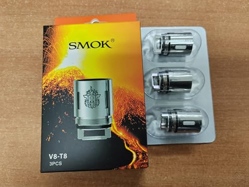 Spulen für TFV8 Cloud Beast (V8– T8), von Smok, 0,15 Ohm, 3 Stück