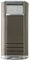 COLIBRI Cigarren-Feuerzeug Baron gun satin / chrom Laser