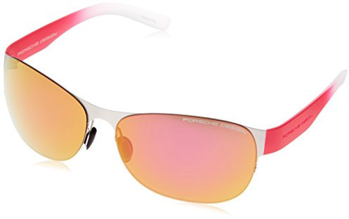 Porsche Design Sonnenbrille P8581 B 64 Damen Silber